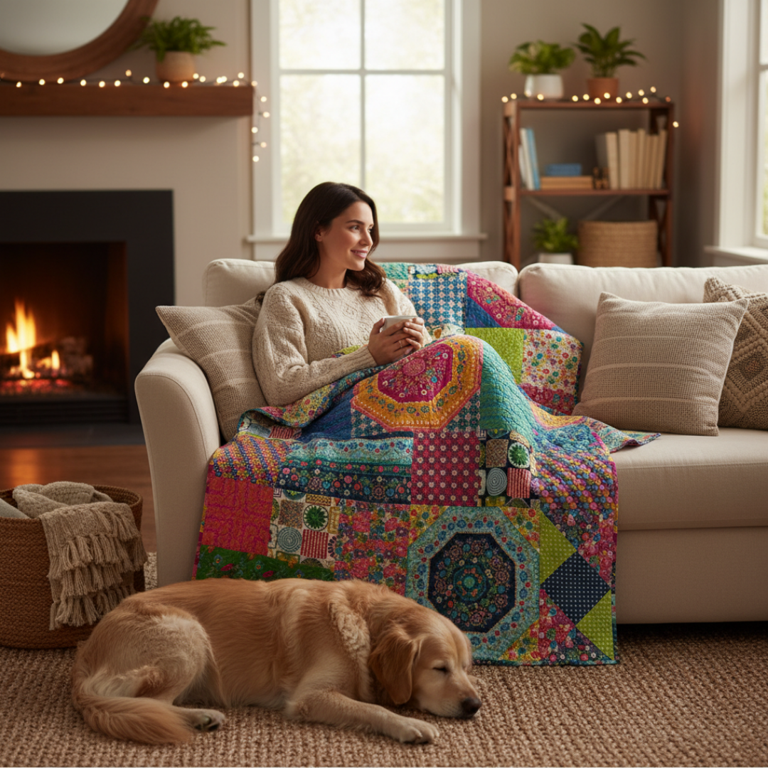 Bohemian Garden Quilt Pattern