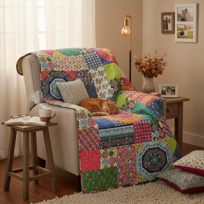 Bohemian Garden Quilt Pattern