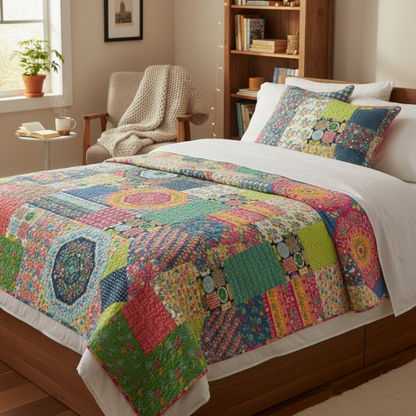 Bohemian Garden Quilt Pattern