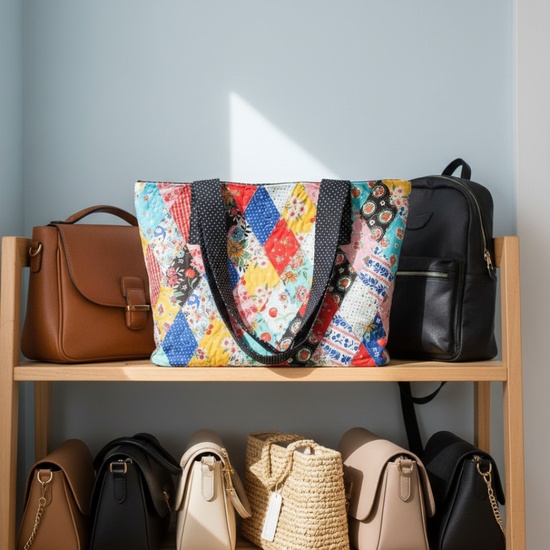 Patchwork Breeze Tote pattern