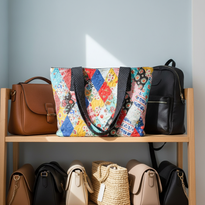 Patchwork Breeze Tote pattern