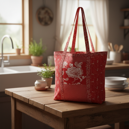 Vintage Indigo Tote Pattern