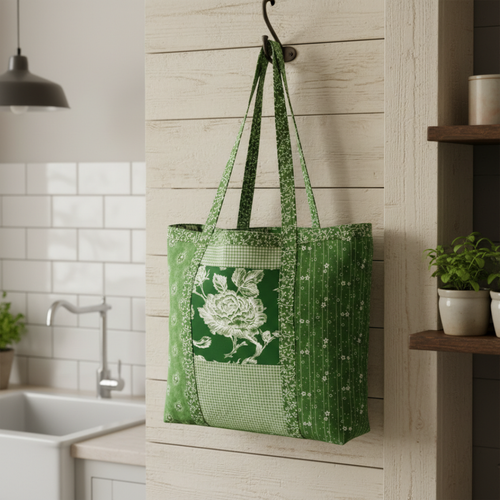 Vintage Indigo Tote Pattern