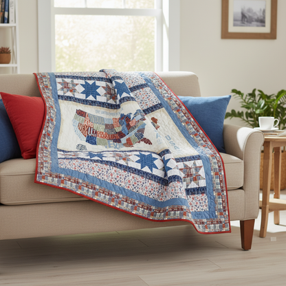 Cross Country Quilt Pattern