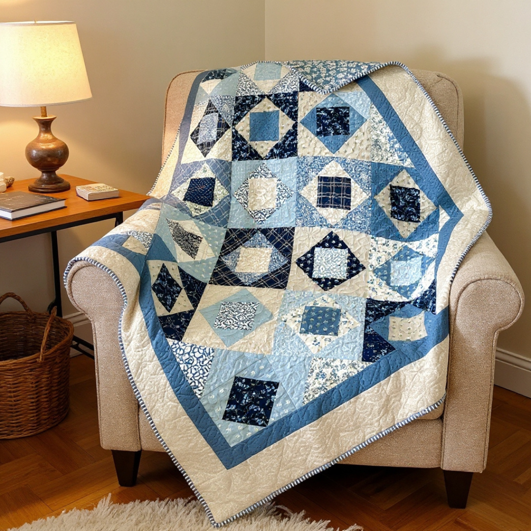 Floating Squares Quilt Pattern