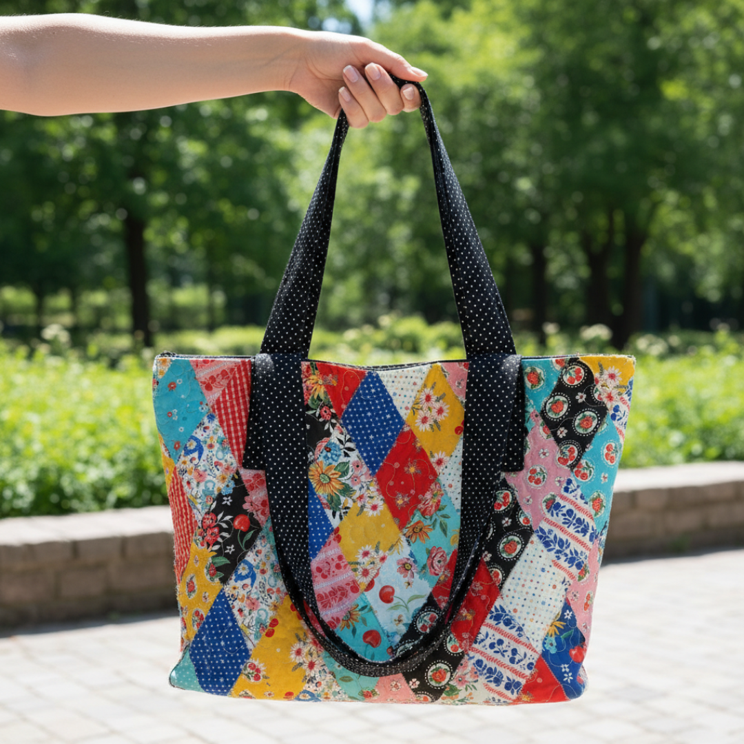 Patchwork Breeze Tote pattern