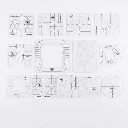 QuiltFlow™ Ruler Set (13 Piece)