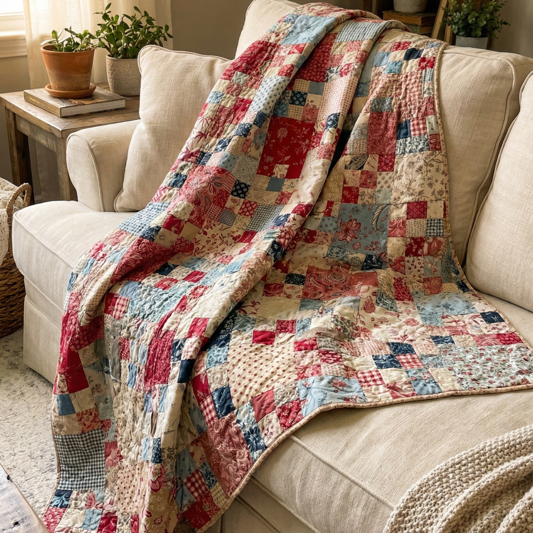 Vintage Mosaic Quilt Pattern