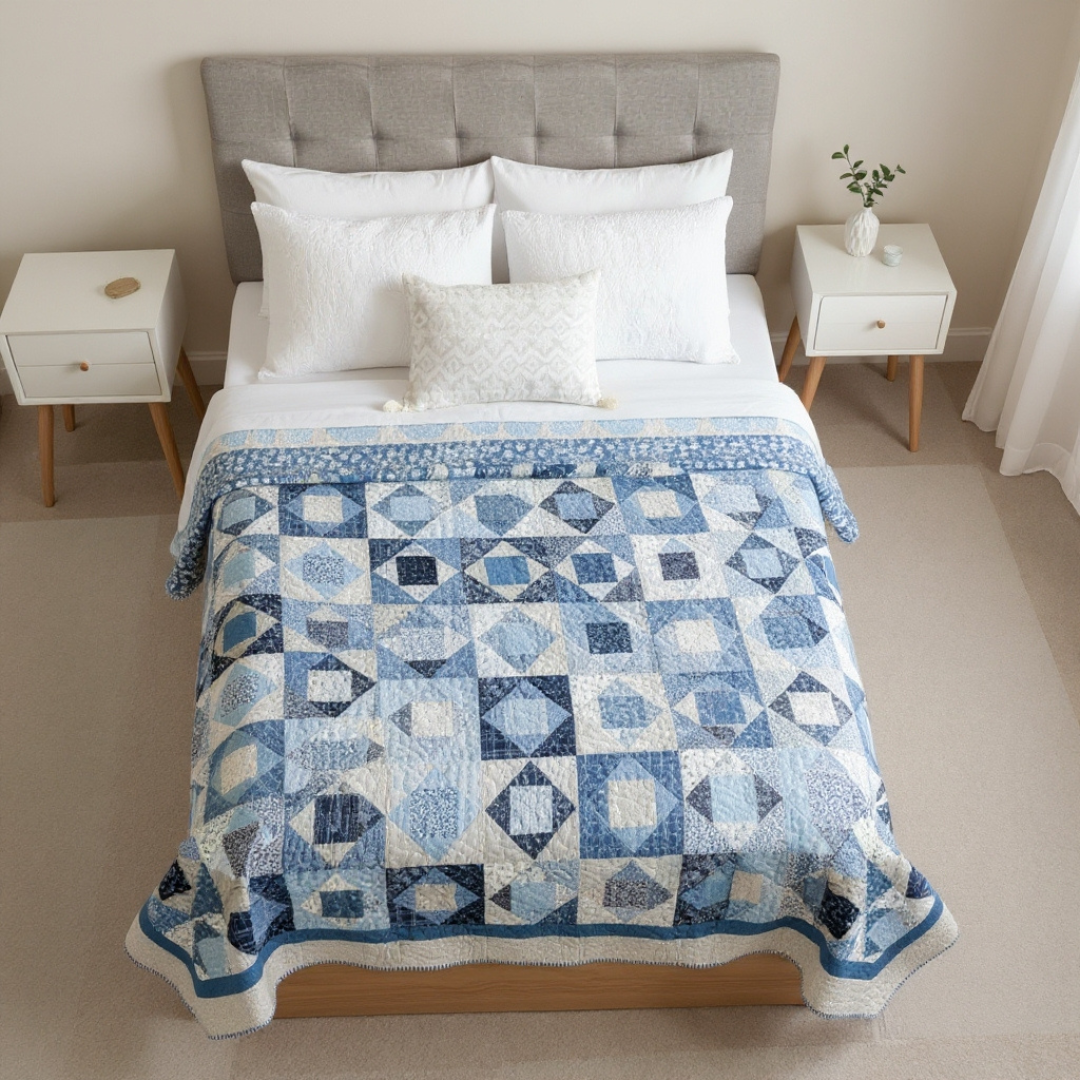 Floating Squares Quilt Pattern