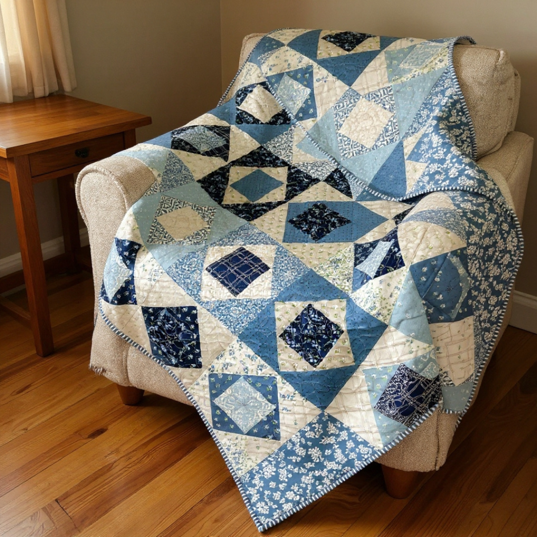 Floating Squares Quilt Pattern