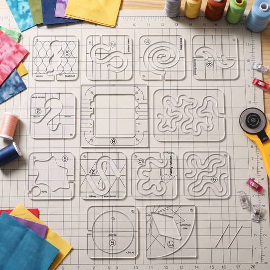 QuiltFlow™ Ruler Set (13 Piece)