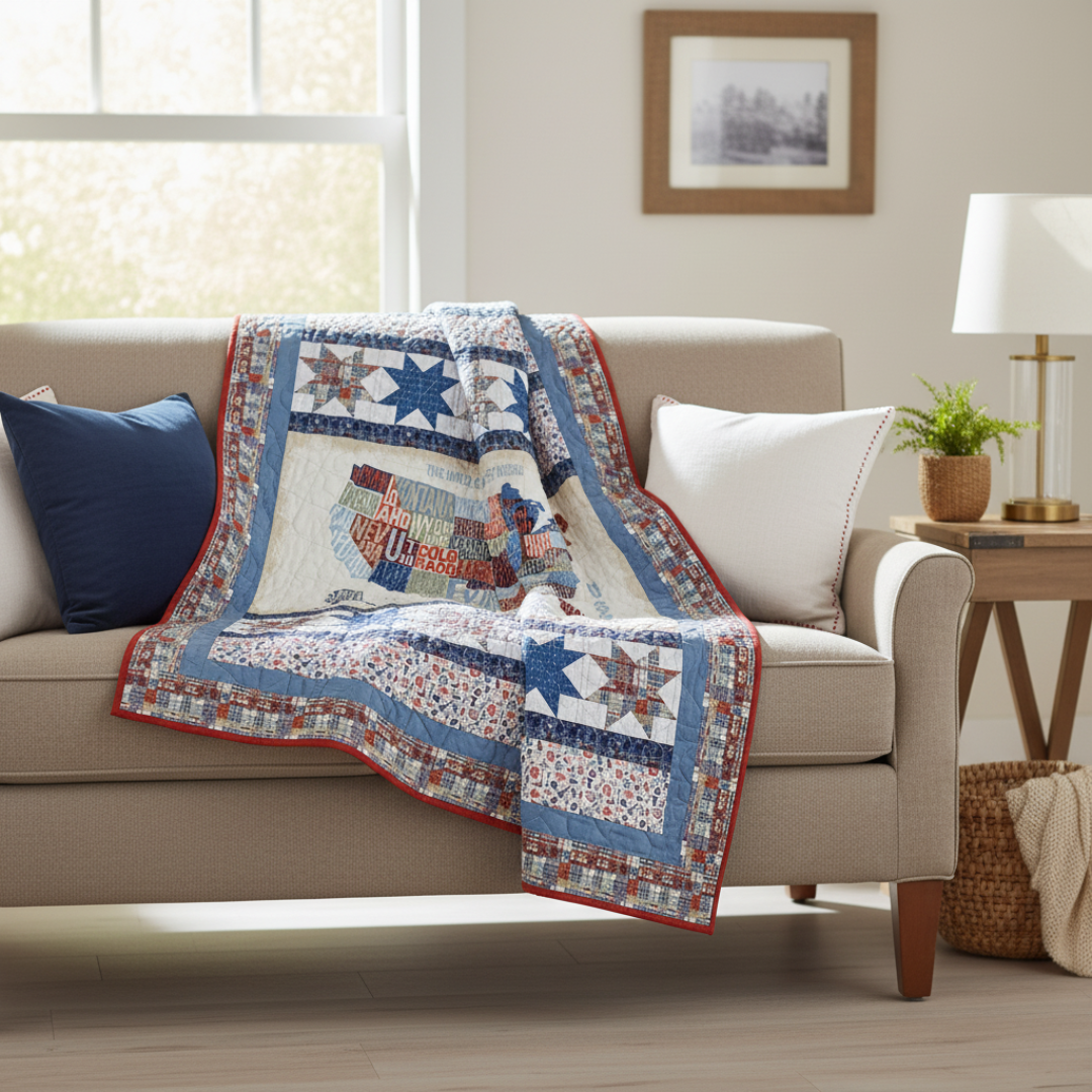 Cross Country Quilt Pattern