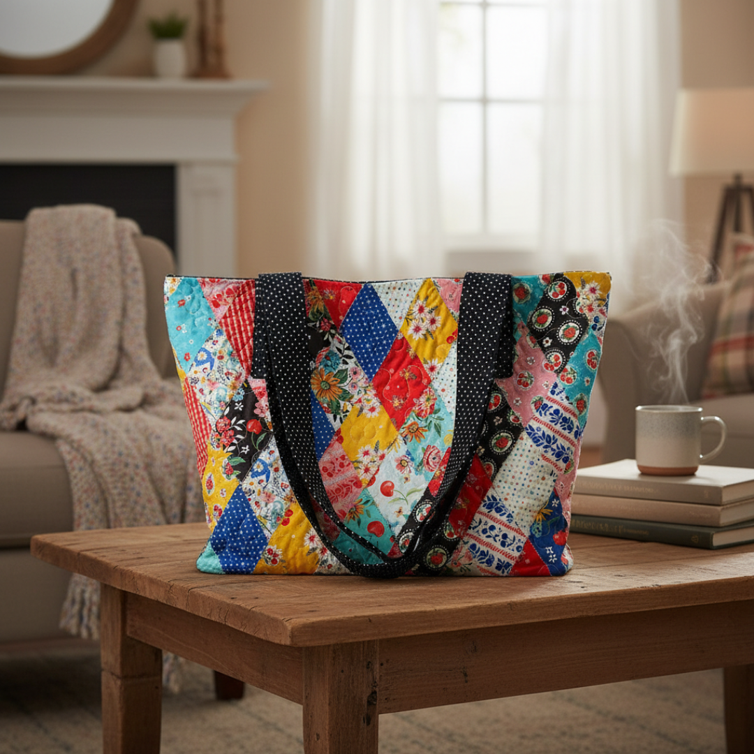 Patchwork Breeze Tote pattern
