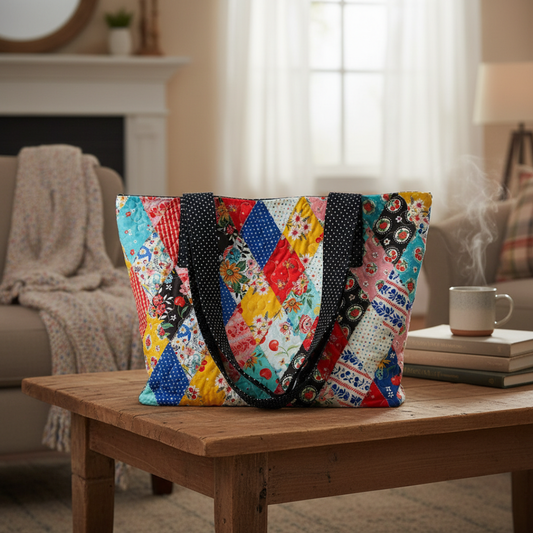 Patchwork Breeze Tote pattern