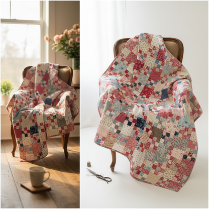 Vintage Mosaic Quilt Pattern