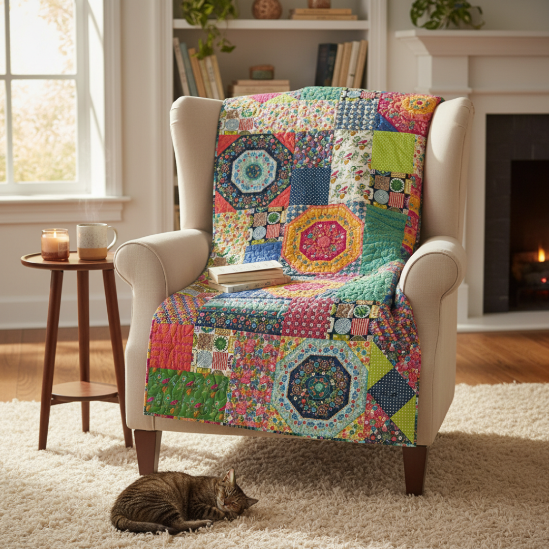 Bohemian Garden Quilt Pattern