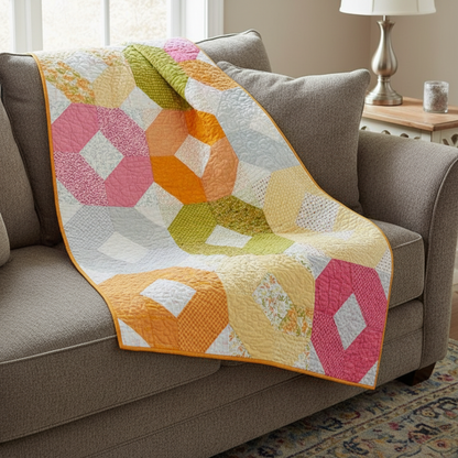 Floating Rings Quilt Pattern