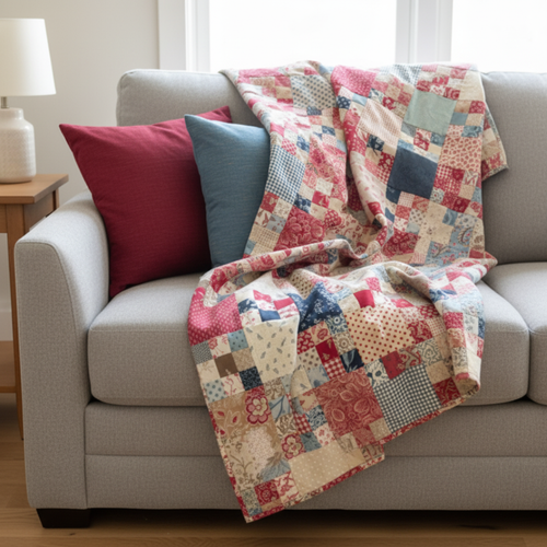 Vintage Mosaic Quilt Pattern