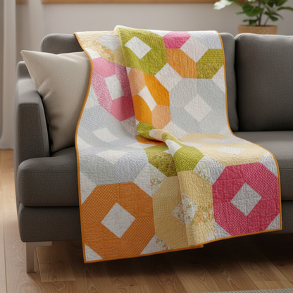 Floating Rings Quilt Pattern