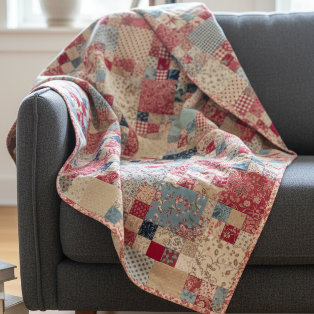 Vintage Mosaic Quilt Pattern