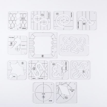 QuiltFlow™ Ruler Set (13 Piece)