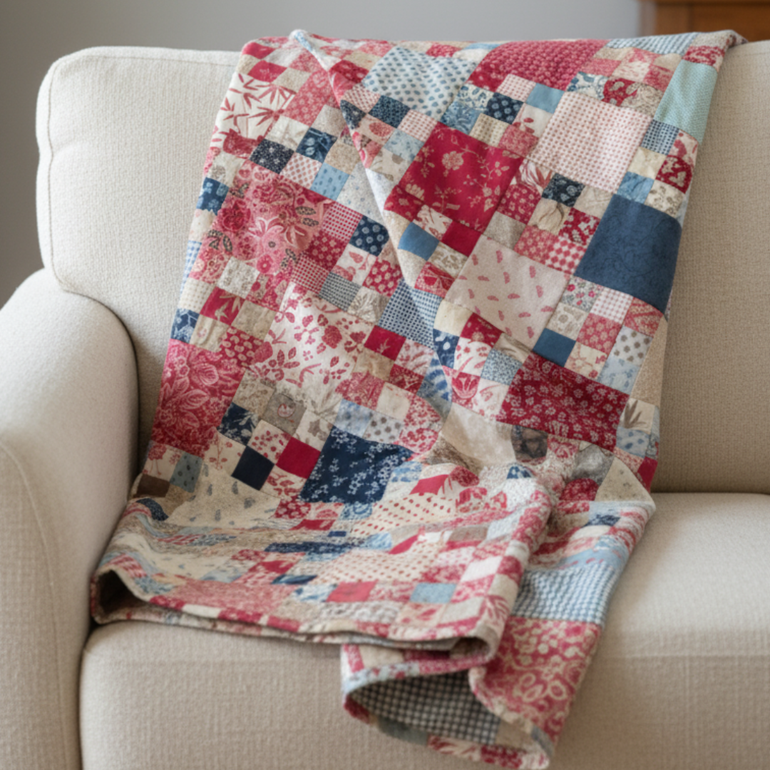 Vintage Mosaic Quilt Pattern