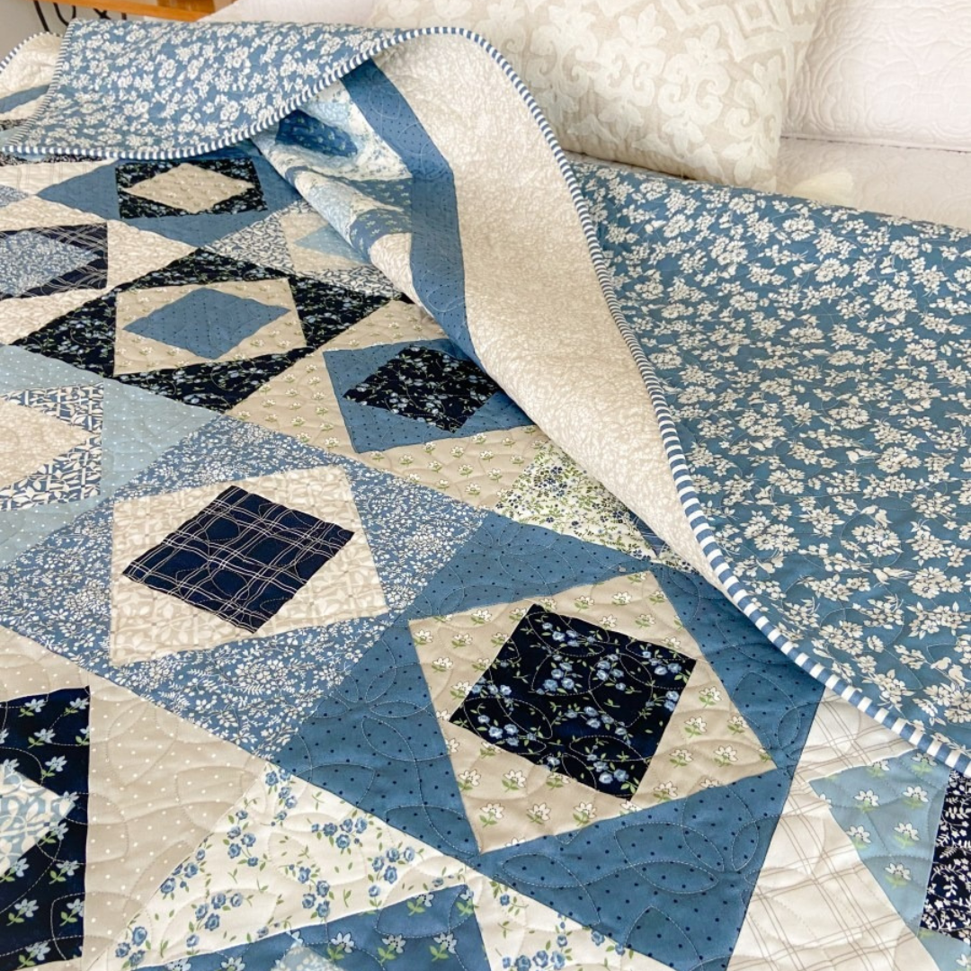 Floating Squares Quilt Pattern