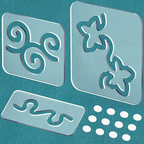 3 Pcs Acrylic Quilt Templates