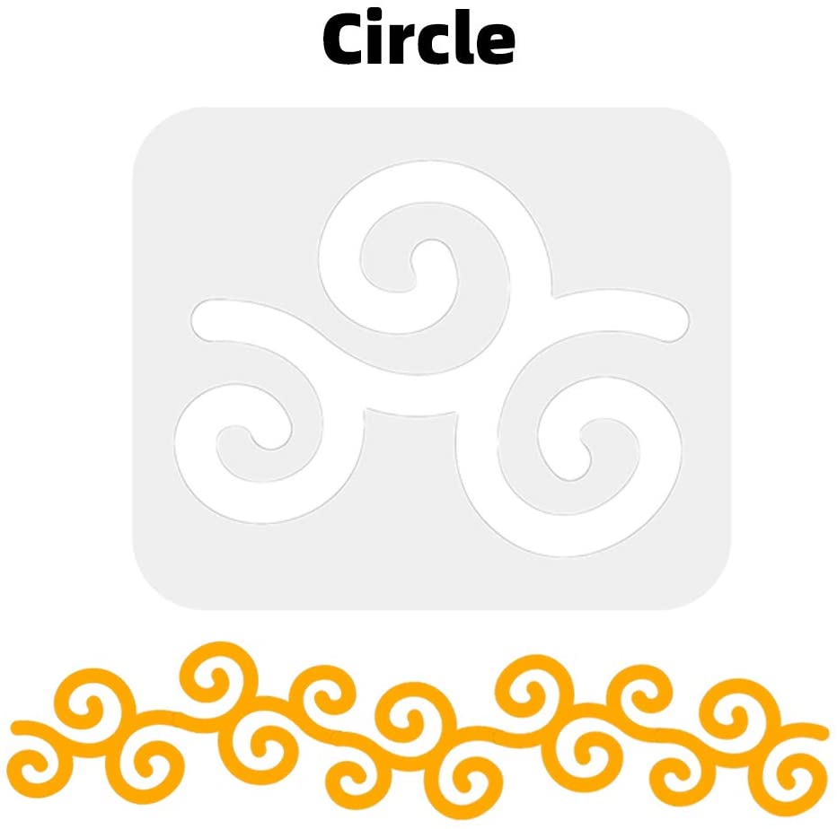 3 Pcs Acrylic Quilt Templates
