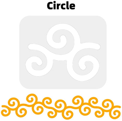 3 Pcs Acrylic Quilt Templates